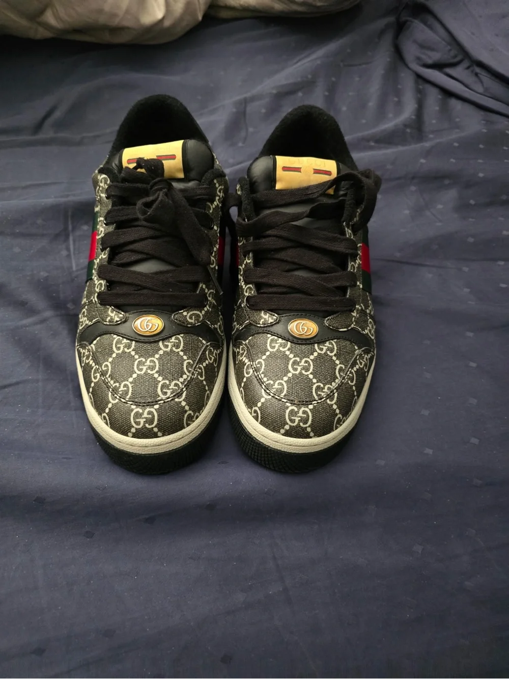 Gucci Green and Beige Shoe Box